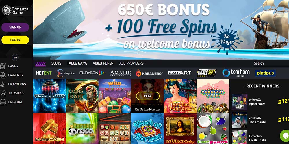 Bonanza Game Casino - Twój Klucz do Świata Gier Online